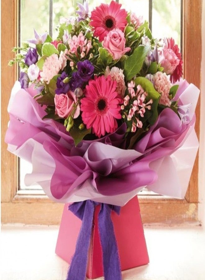 Oasis Pack of 5 | Red | Porto Flower Bouquet Boxes | Premium Cardboard Floral Gift Boxes | Elegant Reusable Packaging for Bouquets, Hampers & Events - Image 5